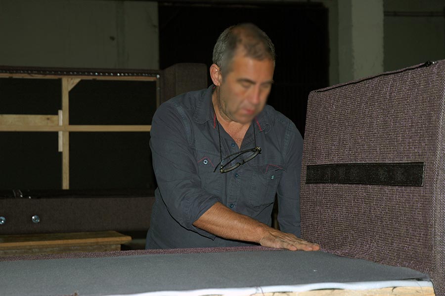 Fábrica de sofás en Barcelona - Proceso de tapizado