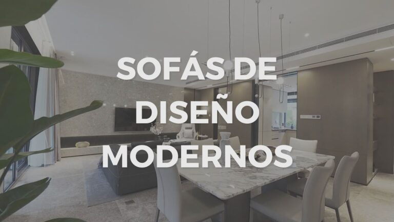 Sofás para el hogar: Comodidad y diseño